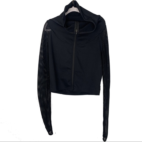 Fabletics Black Bella Midi Jacket Women's - Picture 2 of 12